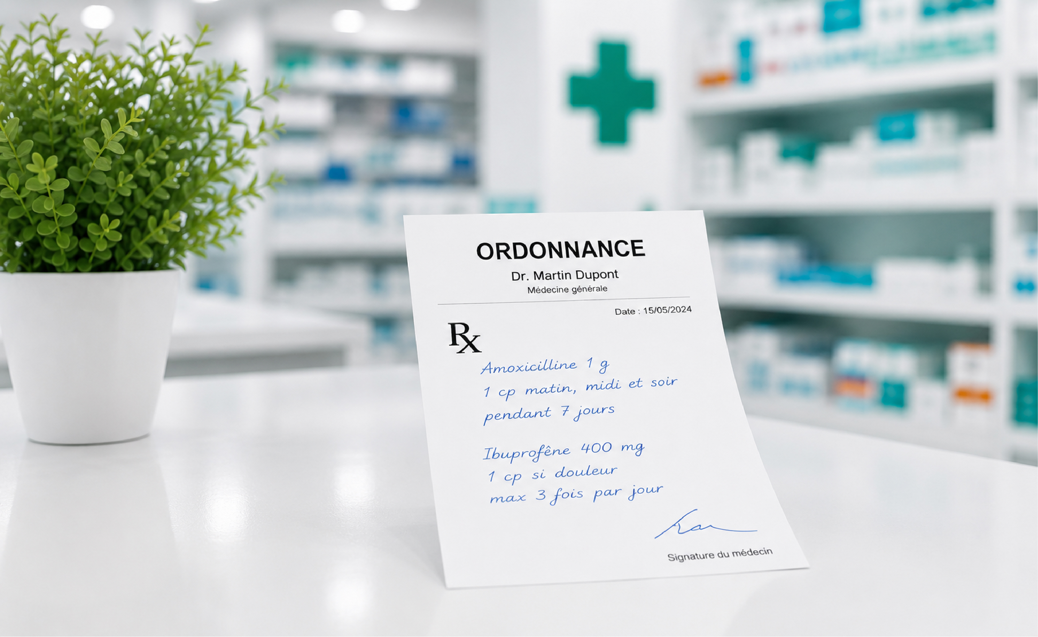 Ordonnance pharmacie
