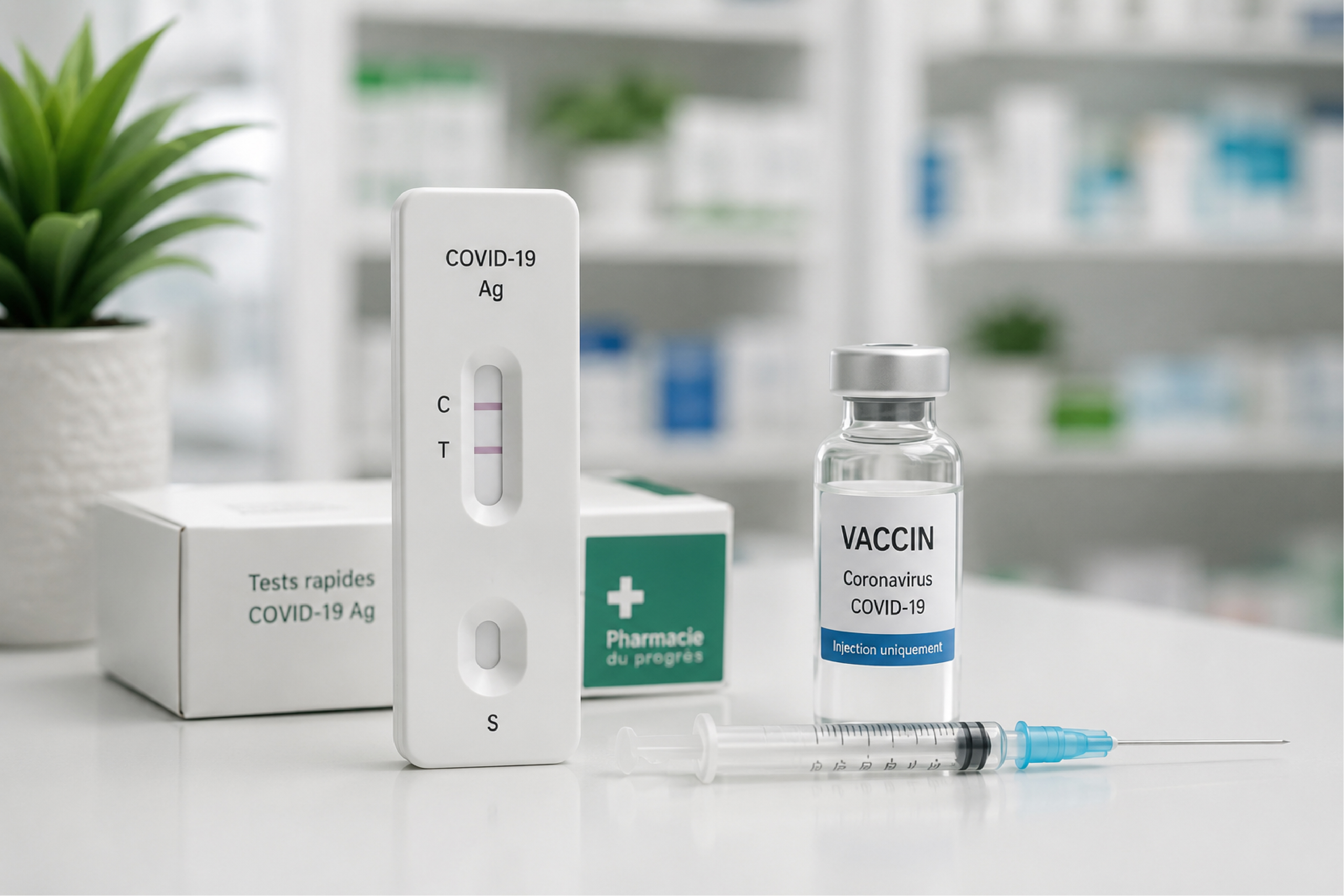Tests et vaccination
